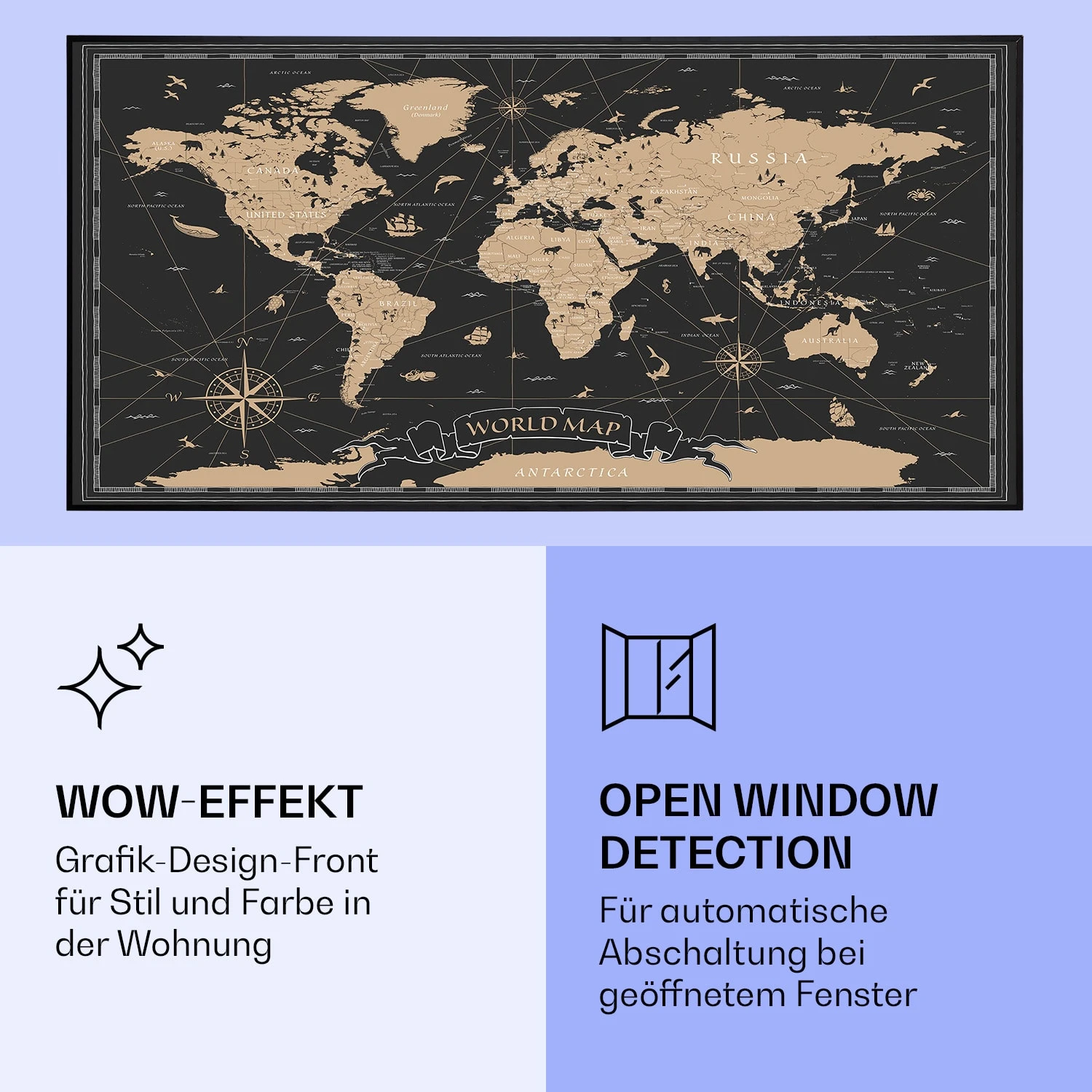 Wonderwall Air Art Smart Infrarotheizung Nachtkarte 120x60cm 700W 8 Wonderwall Air Art Smart Infrarotheizung Nachtkarte 120x60cm 700W – Bild 6