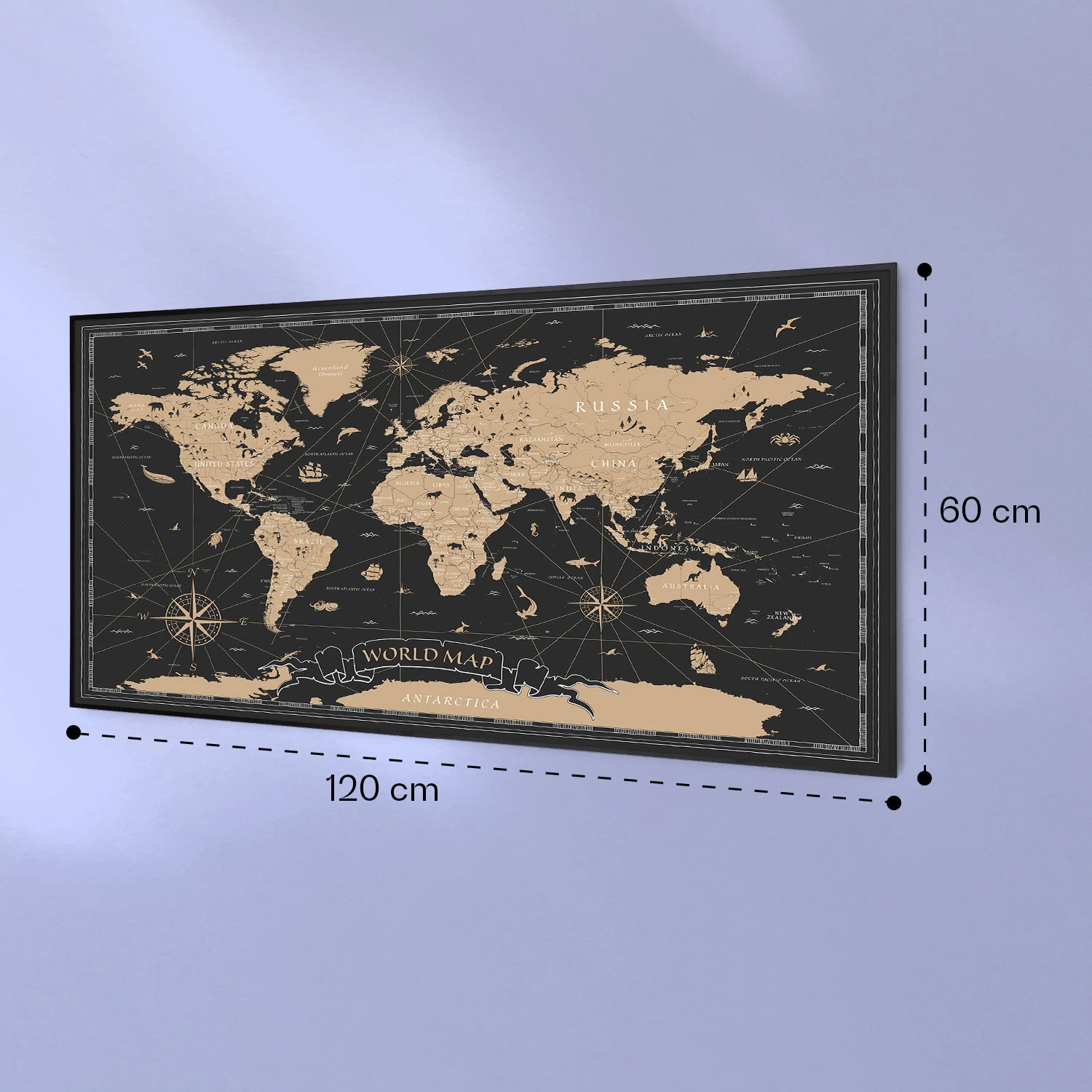 Wonderwall Air Art Smart Infrarotheizung Nachtkarte 120x60cm 700W 9 Wonderwall Air Art Smart Infrarotheizung Nachtkarte 120x60cm 700W – Bild 7
