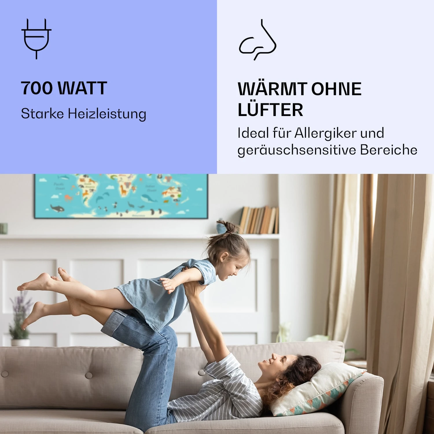 Wonderwall Air Art Smart Infrarotheizung 120x60cm 700W App 7 Wonderwall Air Art Smart Infrarotheizung 120x60cm 700W App – Bild 5