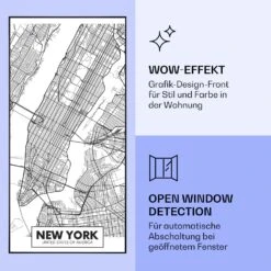 Wonderwall Air Art Smart Infrarotheizung Map New York 60x120cm 700W 15 Wonderwall Air Art Smart Infrarotheizung Map New York 60x120cm 700W -Klarstein 10037887 de 0006 logo