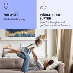 Wonderwall Air Art Smart Infrarotheizung Blauer Marmor 120x60cm 700W 14 Wonderwall Air Art Smart Infrarotheizung Blauer Marmor 120x60cm 700W -Klarstein 10037911 de 0005 logo
