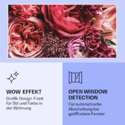 Wonderwall Air Art Smart Infrarotheizung Blume 120x60cm 700W 15 Wonderwall Air Art Smart Infrarotheizung Blume 120x60cm 700W -Klarstein 10037914 de 0006 logo