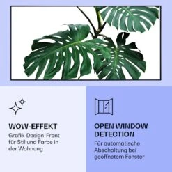 Wonderwall Air Art Smart Infrarotheizung Grünes Blatt 120x60cm 700W 15 Wonderwall Air Art Smart Infrarotheizung Grünes Blatt 120x60cm 700W -Klarstein 10037915 de 0006 logo