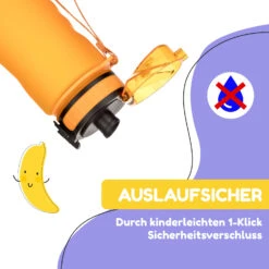 Schmatzfatz Trinkflasche Sportflasche 500 Ml 24 Cm Tritan 12 Schmatzfatz Trinkflasche Sportflasche 500 Ml 24 Cm Tritan -Klarstein 10037953 de 0003 usp