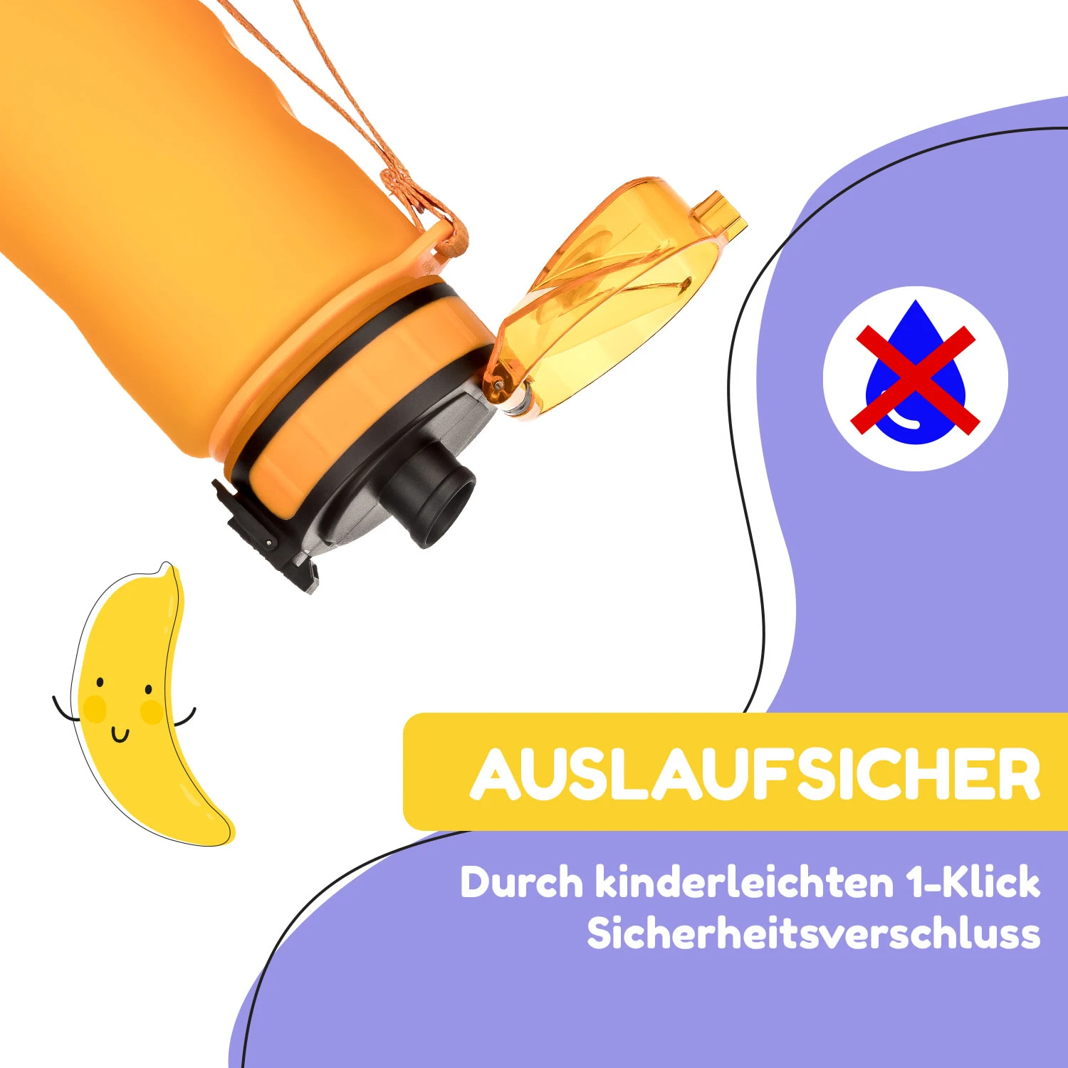 Schmatzfatz Trinkflasche Sportflasche 500 Ml 24 Cm Tritan 5 Schmatzfatz Trinkflasche Sportflasche 500 Ml 24 Cm Tritan – Bild 3