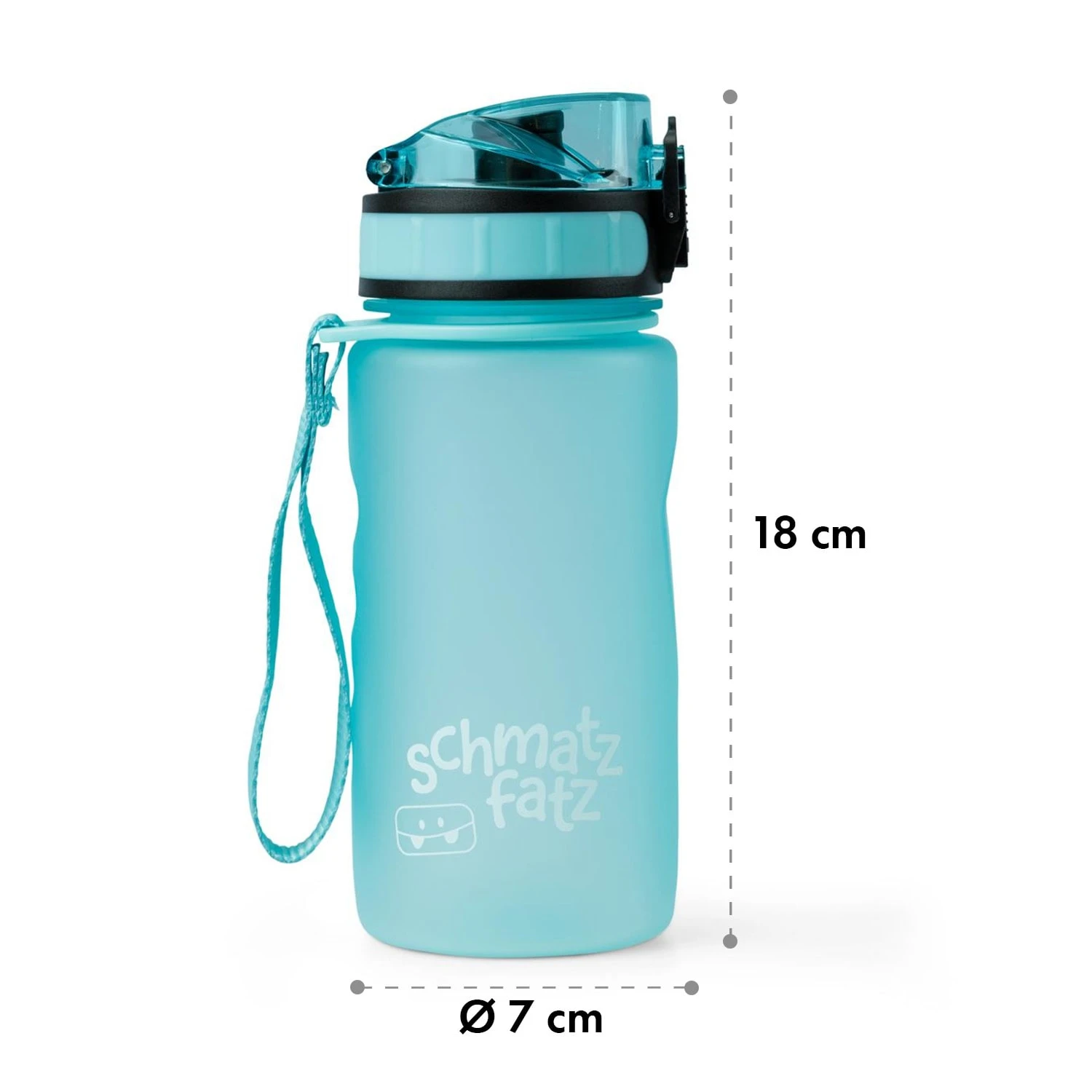 Schmatzfatz Trinkflasche Sportflasche 350 Ml 18 Cm Tritan 10 Schmatzfatz Trinkflasche Sportflasche 350 Ml 18 Cm Tritan – Bild 8
