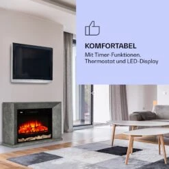 Crater Lake Elektrokamin 1900 W LED-Technik Fernbedienung 12 Crater Lake Elektrokamin 1900 W LED-Technik Fernbedienung -Klarstein 10037982 de 0004 logo