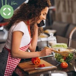 Kochlöffelset Mit Aufbewahrungsbox 6er Set Nachhaltig Leicht Bambus -Klarstein 10038026 yy 0006 logo