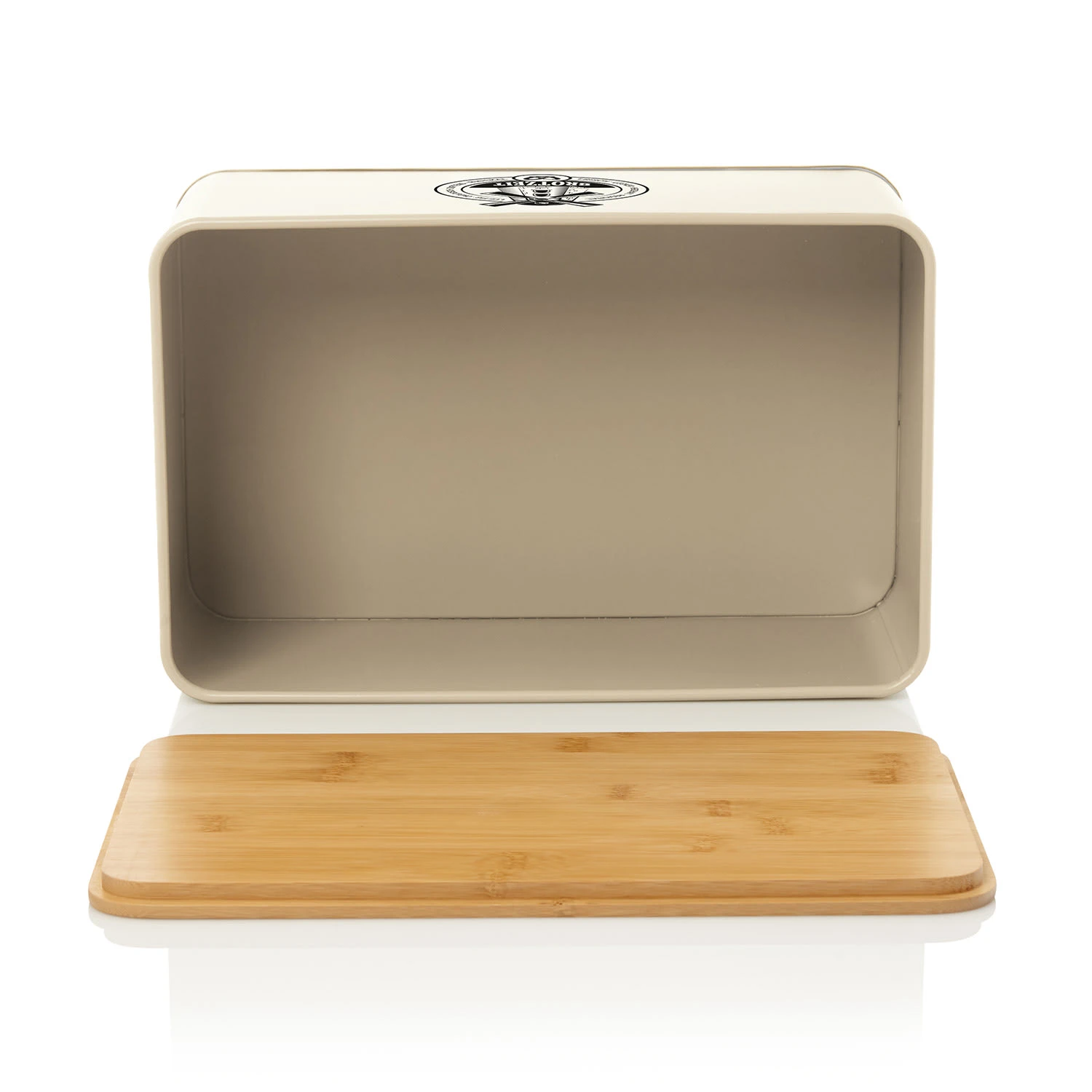 Stigby 2-in-1 Brotkasten Mit Schneidebrett Metallblech Bambus 8 Stigby 2-in-1 Brotkasten Mit Schneidebrett Metallblech Bambus – Bild 6