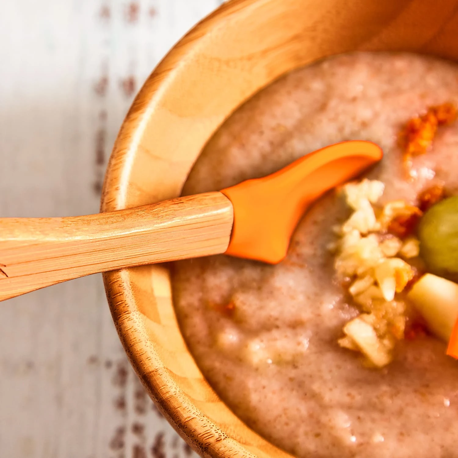 Kindergeschirr Mit Bambusschale Und Löffel 400 Ml Inkl. Saugnapf Ø: 13,7 Cm 5 Kindergeschirr Mit Bambusschale Und Löffel 400 Ml Inkl. Saugnapf Ø: 13,7 Cm – Bild 3