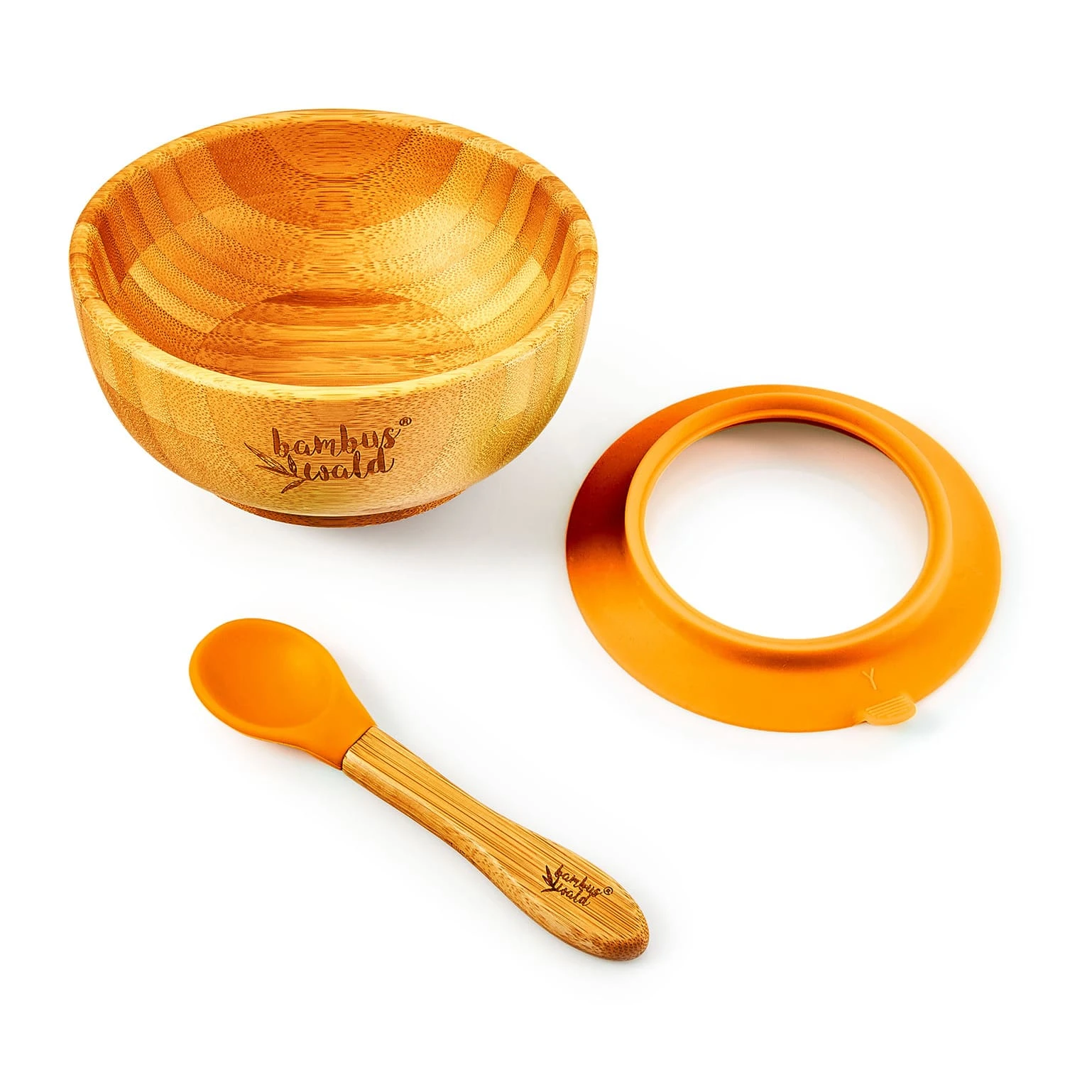 Kindergeschirr Mit Bambusschale Und Löffel 400 Ml Inkl. Saugnapf Ø: 13,7 Cm 7 Kindergeschirr Mit Bambusschale Und Löffel 400 Ml Inkl. Saugnapf Ø: 13,7 Cm – Bild 5