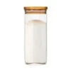 Eckiges Glas Mit Bambusdeckel Luftdicht Silikonring 6 X 15 Cm 300 Ml 2 Eckiges Glas Mit Bambusdeckel Luftdicht Silikonring 6 X 15 Cm 300 Ml -Klarstein 10038114 yy 0001 titel