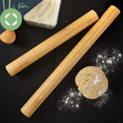 Teigroller 2er-Set 100 % Bambus 30/40 X 3,3 Cm (LxØ) Glatt Bambus 10 Teigroller 2er-Set 100 % Bambus 30/40 X 3,3 Cm (LxØ) Glatt Bambus -Klarstein 10038123 yy 0004 logo