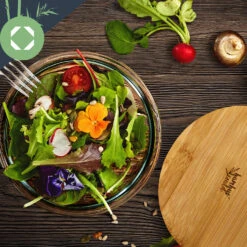 Salatschüssel 465 Ml Bambusdeckel Verschließbar BPA-frei Größe XS 15 Salatschüssel 465 Ml Bambusdeckel Verschließbar BPA-frei Größe XS -Klarstein 10038273 yy 0006 logo