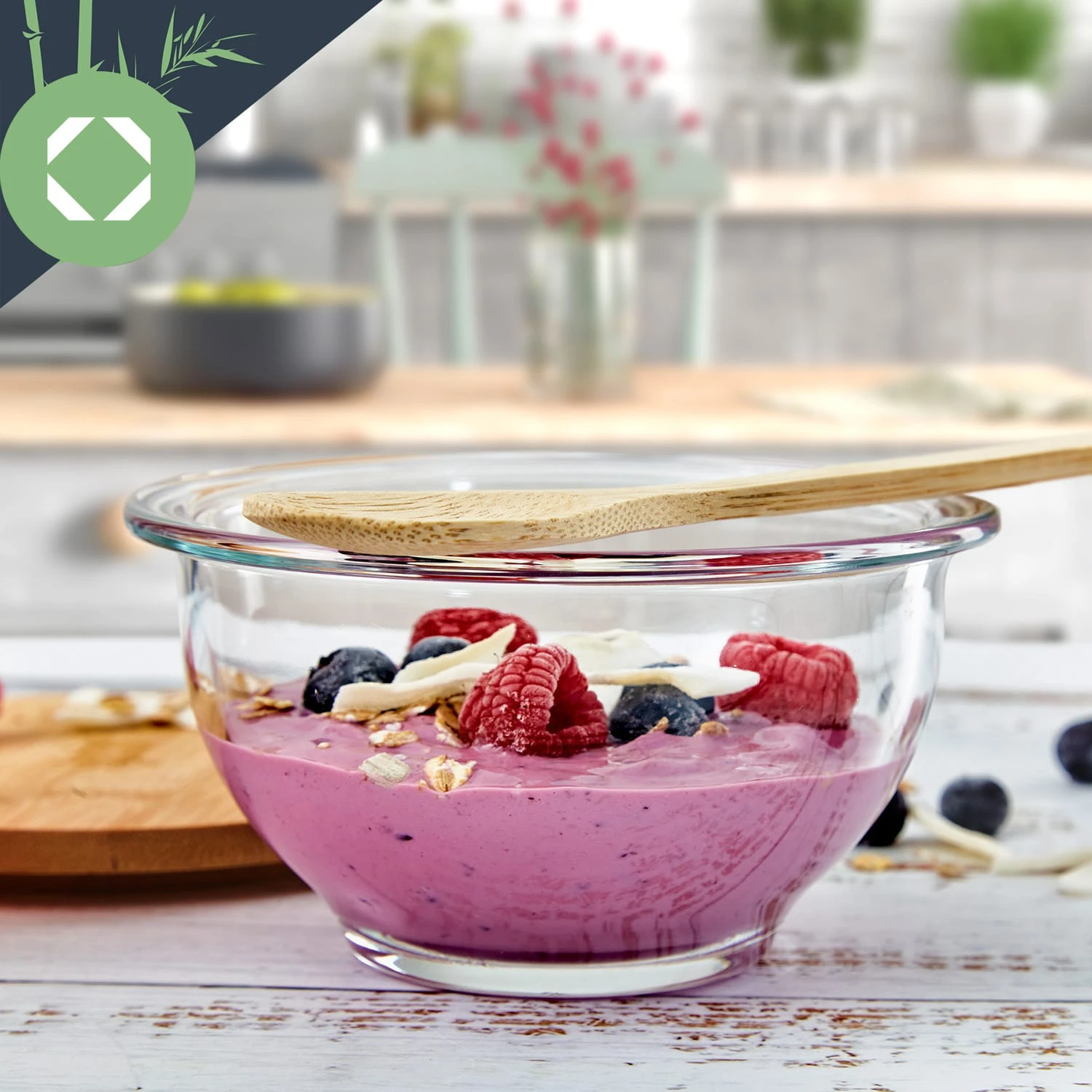 Salatschüssel 465 Ml Bambusdeckel Verschließbar BPA-frei Größe XS 9 Salatschüssel 465 Ml Bambusdeckel Verschließbar BPA-frei Größe XS – Bild 7