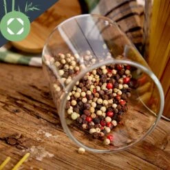 Runde Gläser Bambusdeckel 10 Stück Je 150 Ml Luftdicht -Klarstein 10038299 yy 0004 logo