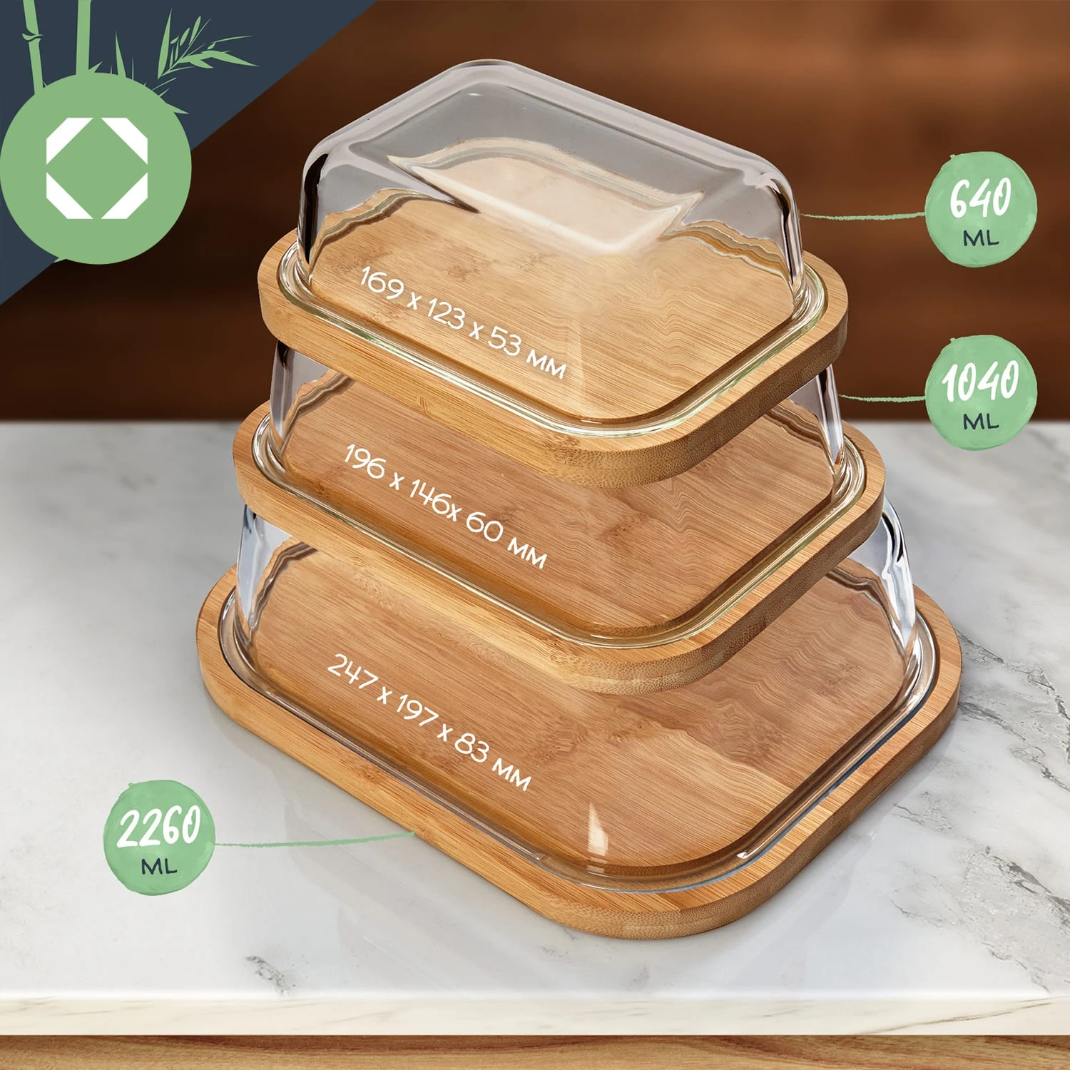 Glas-Servierplatte Luftdicht Geschmacksneutral Spülmaschinenfest 8 Glas-Servierplatte Luftdicht Geschmacksneutral Spülmaschinenfest – Bild 6