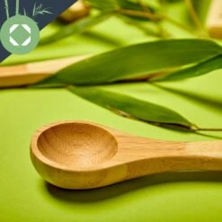 Messlöffel-Set Back- Und Kochbesteck Ideales Abmessen 5er-Set Bambus 14 Messlöffel-Set Back- Und Kochbesteck Ideales Abmessen 5er-Set Bambus -Klarstein 10038313 yy 0006 logo