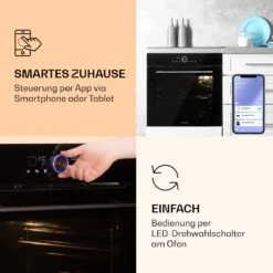 Illuminosa Smart Einbaubackofen 2800W 11 Funktionen App-Steuerung 12 Illuminosa Smart Einbaubackofen 2800W 11 Funktionen App-Steuerung -Klarstein 10038335 de 0003 logo
