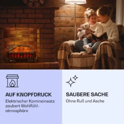 Kamini FXL 2G Elektrischer Kamin Kamineinsatz 1800 W LED-3D-Flammenillusion 11 Kamini FXL 2G Elektrischer Kamin Kamineinsatz 1800 W LED-3D-Flammenillusion -Klarstein 10038366 de 0002 logo