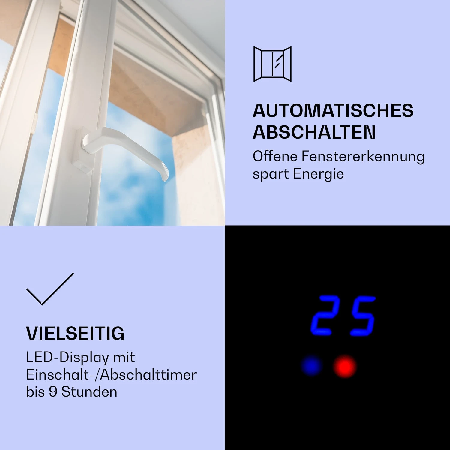 Studio Light & Fire 1 Smart Kamin 1000/2000W MDF WiFi-Steuerung 6 Studio Light & Fire 1 Smart Kamin 1000/2000W MDF WiFi-Steuerung – Bild 4