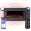 Studio Light & Fire 2 Smart Kamin 1000/2000W MDF WiFi-Steuerung 2 Studio Light & Fire 2 Smart Kamin 1000/2000W MDF WiFi-Steuerung -Klarstein 10038388 de 0001 main