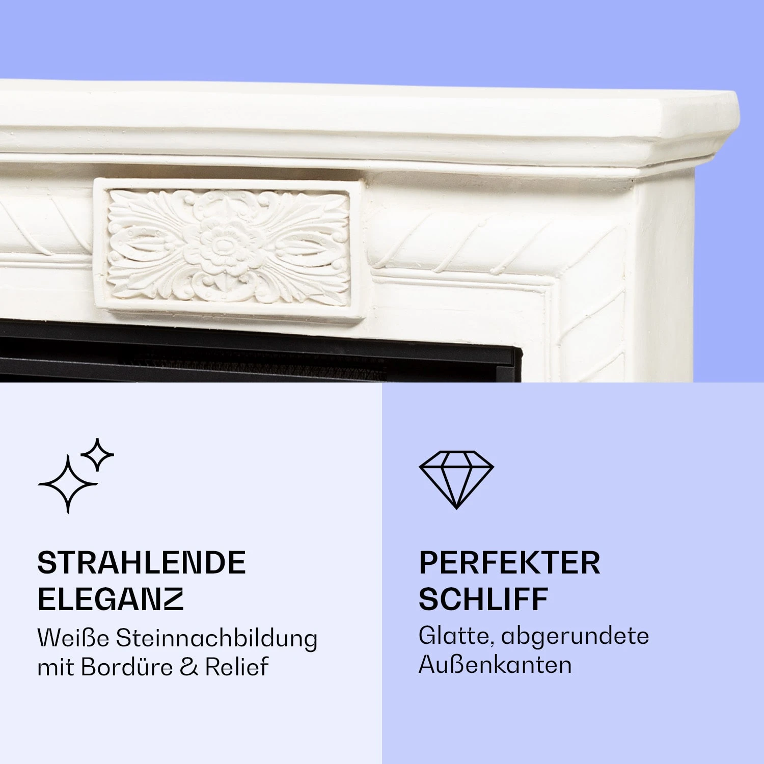 Frosty Peak Elektrischer Kamin 1800 W 10 Bis 30 °C Fernbedienung 5 Frosty Peak Elektrischer Kamin 1800 W 10 Bis 30 °C Fernbedienung – Bild 3