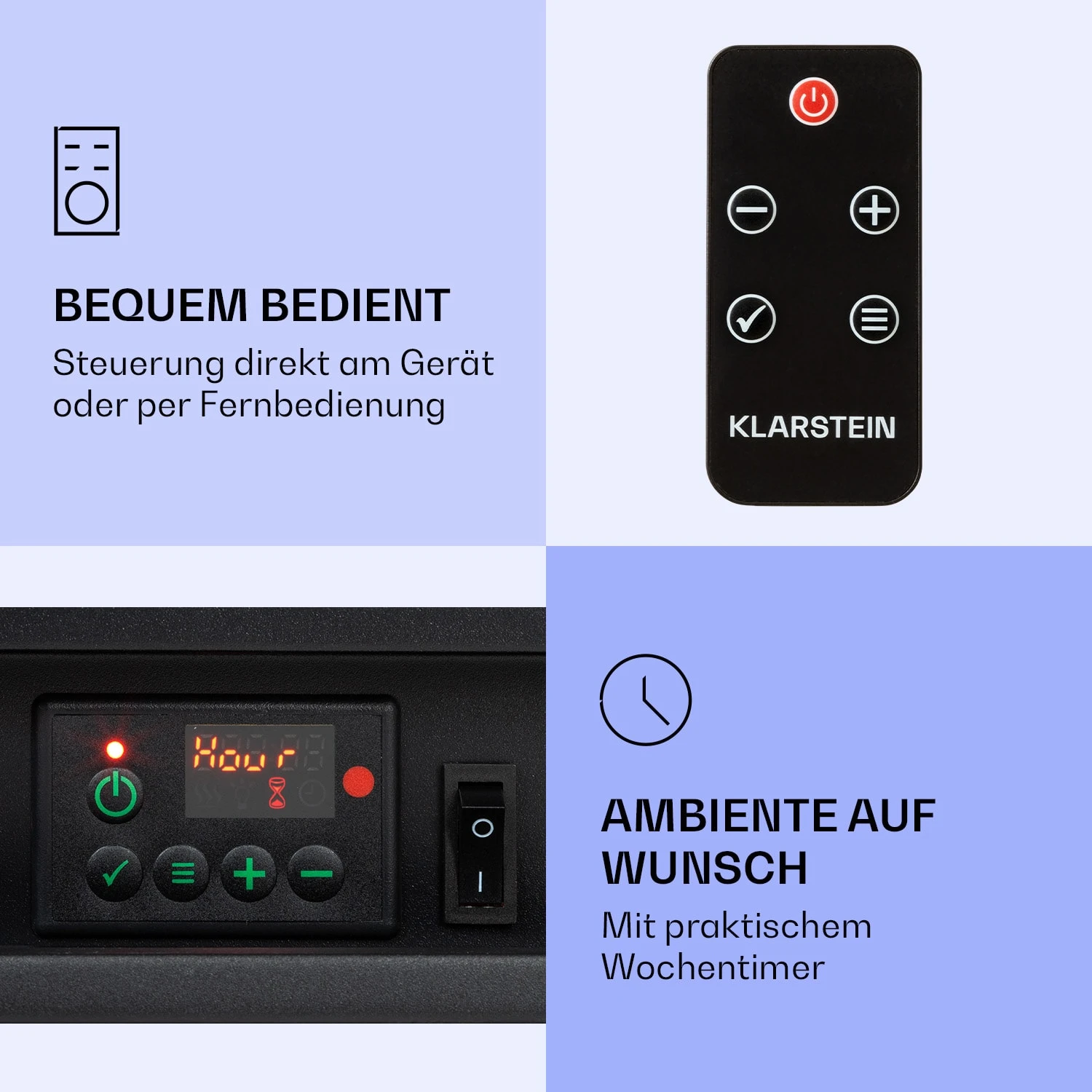 Frosty Peak Elektrischer Kamin 1800 W 10 Bis 30 °C Fernbedienung 8 Frosty Peak Elektrischer Kamin 1800 W 10 Bis 30 °C Fernbedienung – Bild 6