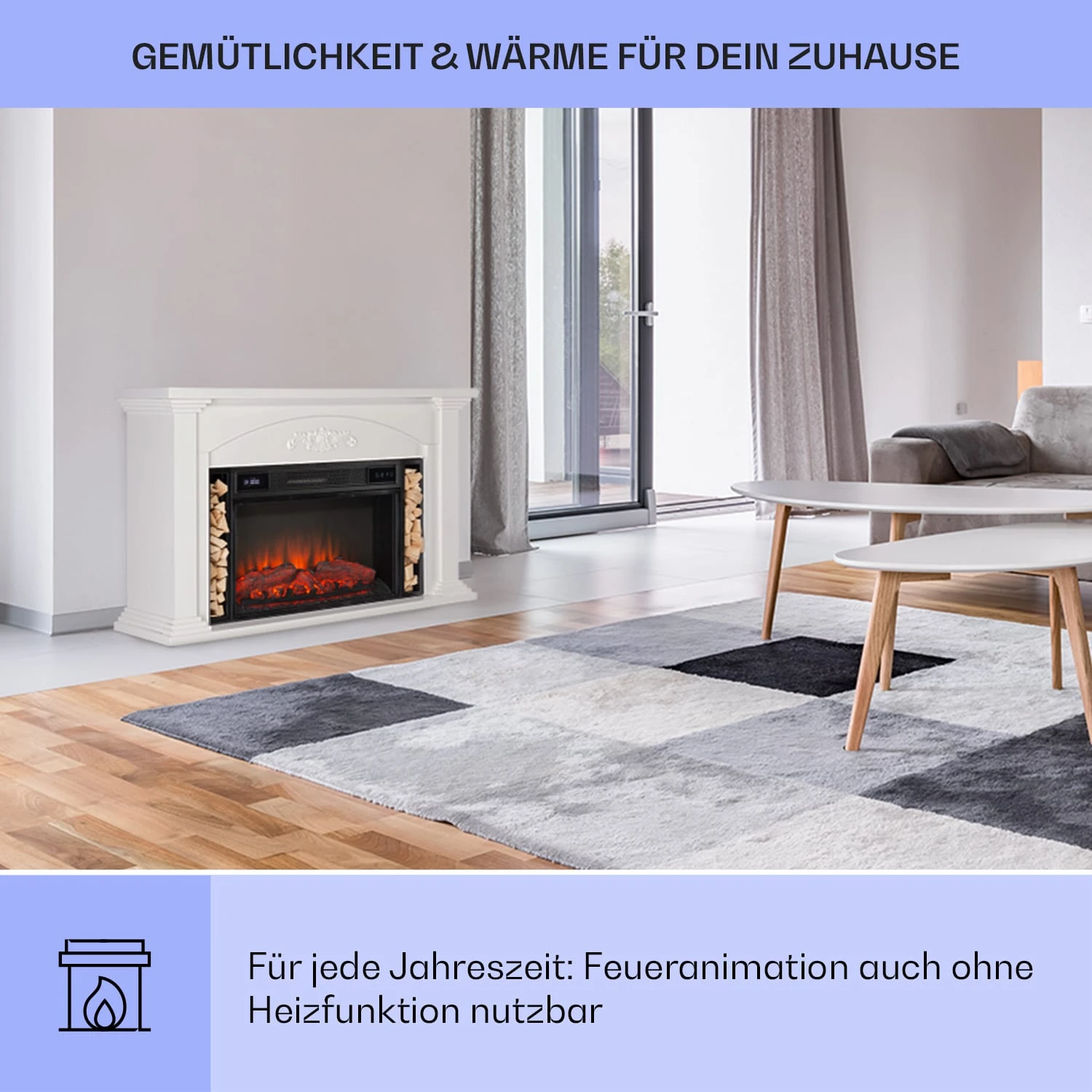 Saint Helens Elektrokamin 1900 W LED-Technik Fernbedienung 6 Saint Helens Elektrokamin 1900 W LED-Technik Fernbedienung – Bild 4