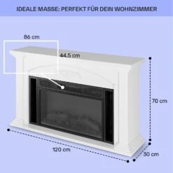 Saint Helens Elektrokamin 1900 W LED-Technik Fernbedienung 13 Saint Helens Elektrokamin 1900 W LED-Technik Fernbedienung -Klarstein 10038615 de 0005 usp