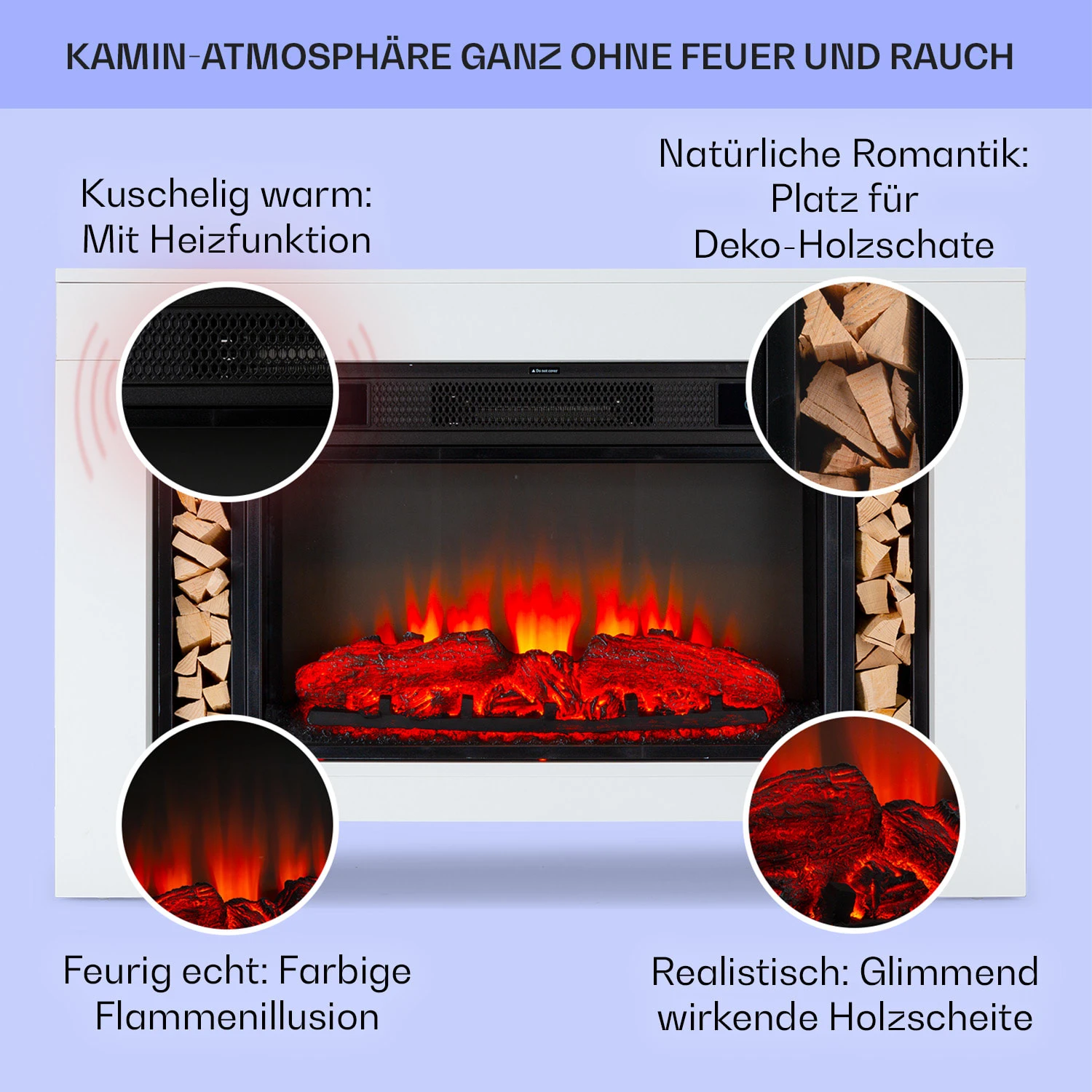 Studio Loft 2 Elektrokamin 1900 W LED-Technik Fernbedienung 4 Studio Loft 2 Elektrokamin 1900 W LED-Technik Fernbedienung – Bild 2