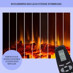 Las Pilas Elektrokamin Heizlüfter 900/1800W Wochentimer Fernbedienung 16 Las Pilas Elektrokamin Heizlüfter 900/1800W Wochentimer Fernbedienung -Klarstein 10038630 de 0007 usp