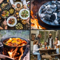 Guernsey Premium Dutch Oven 12.0 BBQ-Topf Gusseisen Voreingebrannt Größe XL / 12 Qt 13 Guernsey Premium Dutch Oven 12.0 BBQ-Topf Gusseisen Voreingebrannt Größe XL / 12 Qt -Klarstein 10038640 de 0005 usp