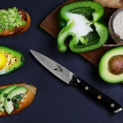 Alpha-Royal Japanese Serie 4" Schälmesser Damaszener-Stahl 67-lagig -Klarstein 10038995 de 0004 logo