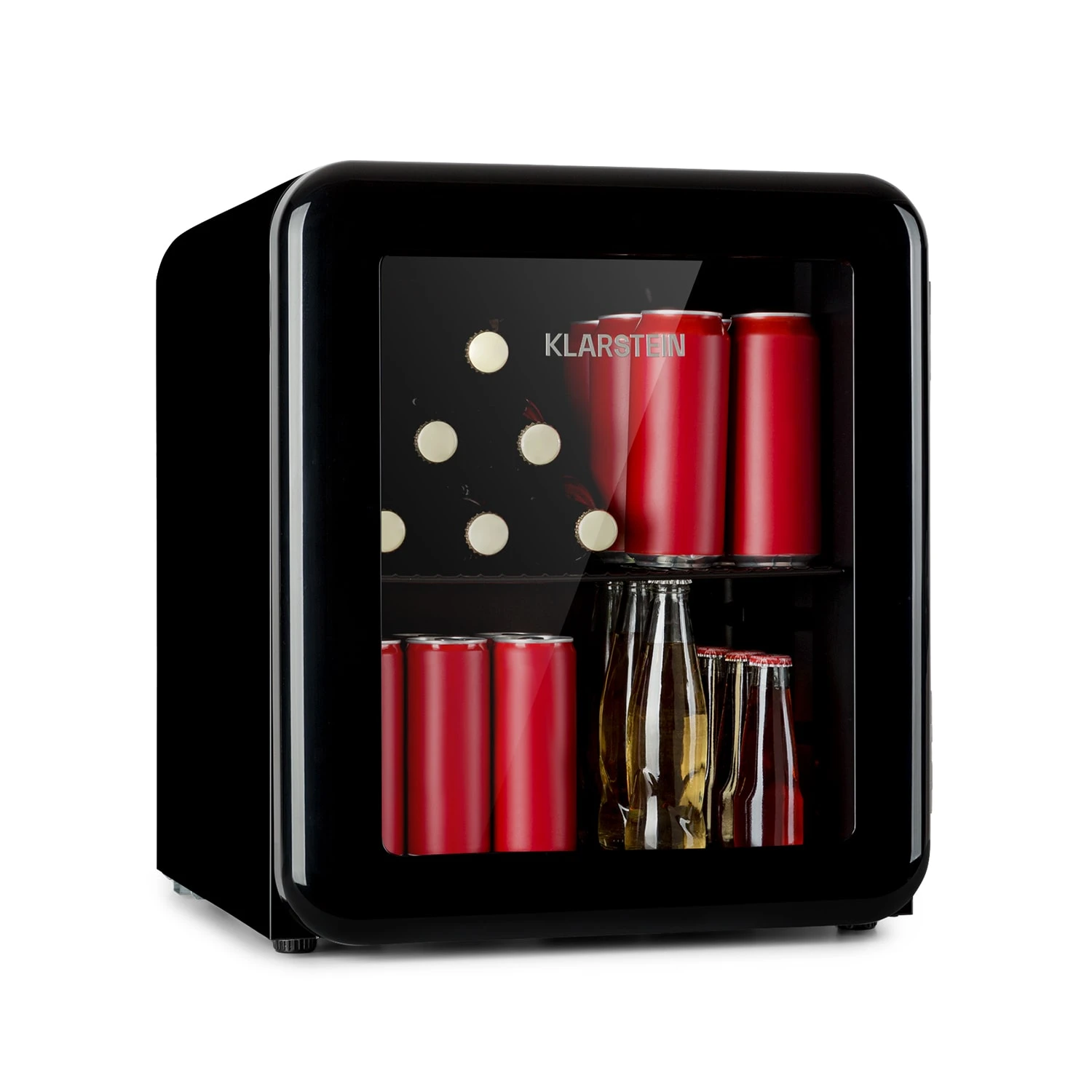 PopLife Getränkekühler Kühlschrank 0-10°C Retro-Design 3 PopLife Getränkekühler Kühlschrank 0-10°C Retro-Design