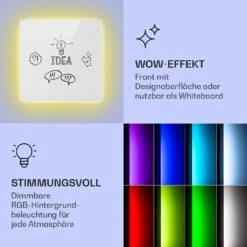 Mojave 500 Smart 2-in-1 Heizgerät Infrarot Konvektor 60x60cm 500W RGB-Licht 12 Mojave 500 Smart 2-in-1 Heizgerät Infrarot Konvektor 60x60cm 500W RGB-Licht -Klarstein 10039811 de 0003 logo