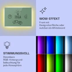 Mojave 750 Smart 2-in-1 Heizgerät Infrarot Konvektor 85x60cm 750W RGB-Licht 12 Mojave 750 Smart 2-in-1 Heizgerät Infrarot Konvektor 85x60cm 750W RGB-Licht -Klarstein 10039818 de 0003 logo