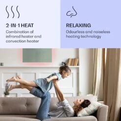 Mojave 750 Smart 2-in-1 Heizgerät Infrarot Konvektor 85x60cm 750W RGB-Licht 13 Mojave 750 Smart 2-in-1 Heizgerät Infrarot Konvektor 85x60cm 750W RGB-Licht -Klarstein 10039818 uk 0004 logo