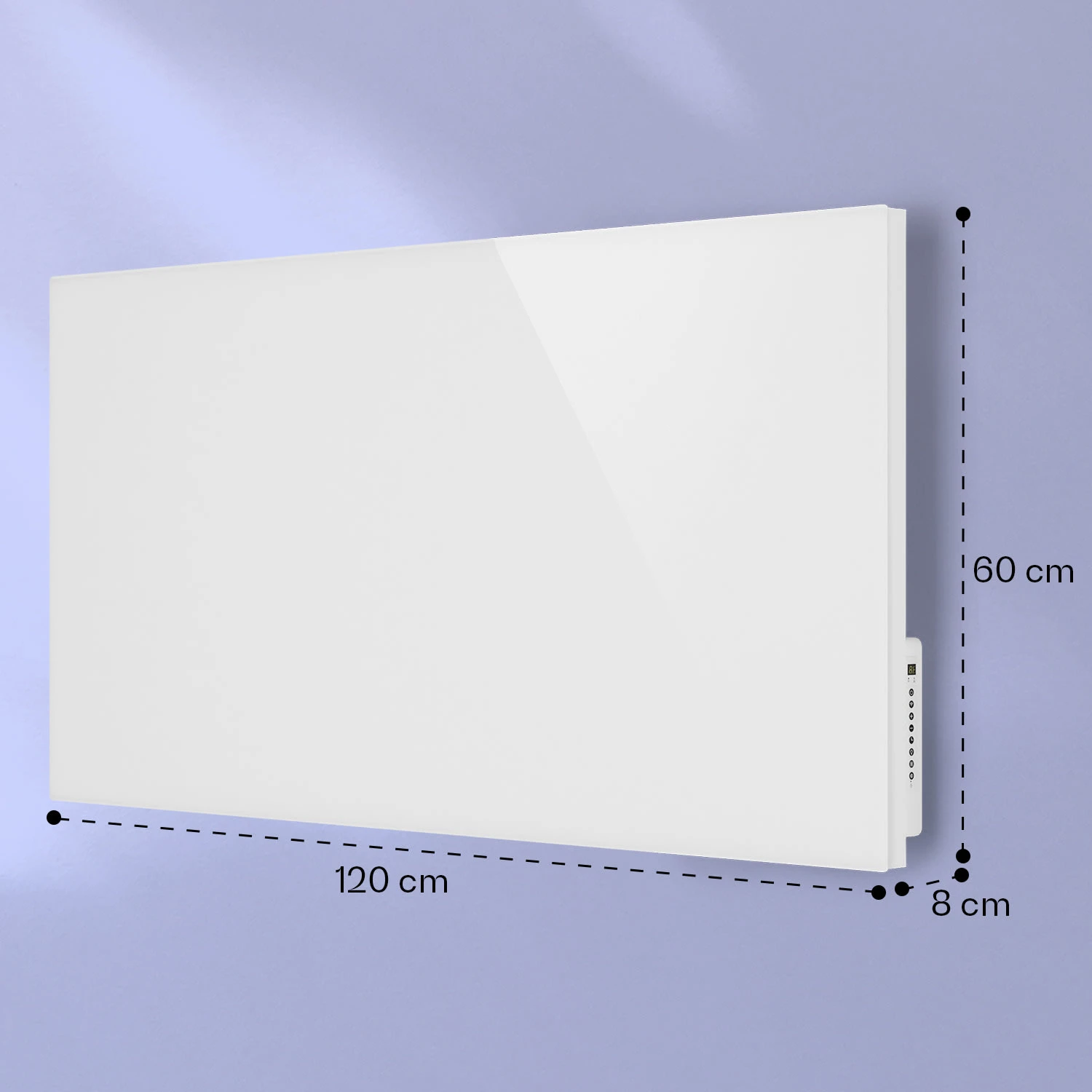 Mojave 1000 Smart 2-in-1 Heizgerät Infrarot Konvektor 120x60cm 1000W RGB-Licht 9 Mojave 1000 Smart 2-in-1 Heizgerät Infrarot Konvektor 120x60cm 1000W RGB-Licht – Bild 7