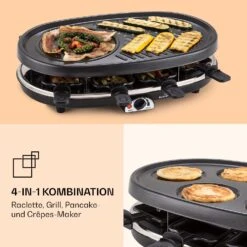All-U-Can-Grill Raclette Raclette-Grill 4-in-1 Zubehör Für 8 Personen 11 All-U-Can-Grill Raclette Raclette-Grill 4-in-1 Zubehör Für 8 Personen -Klarstein 10039923 de 0003 logo