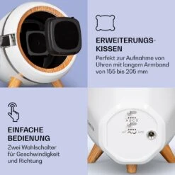 Sindelfingen Uhrenbeweger Rechts-Links-Lauf 1 Uhr Schwarz 11 Sindelfingen Uhrenbeweger Rechts-Links-Lauf 1 Uhr Schwarz -Klarstein 10040050 de 0004 logo