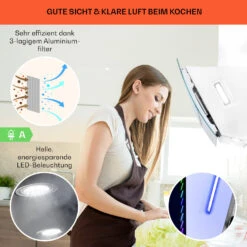 Clara 60 Dunstabzugshaube Glas 509 M³/h Touch Ambiente-Licht 13 Clara 60 Dunstabzugshaube Glas 509 M³/h Touch Ambiente-Licht -Klarstein 10040141 de 0004 logo