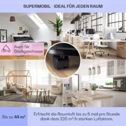 New Breeze 9 Mobile Klimaanlage 4-in-1 9.000 BTU / 2,6 KW EEK A Bodenrollen Timer 14 New Breeze 9 Mobile Klimaanlage 4-in-1 9.000 BTU / 2,6 KW EEK A Bodenrollen Timer -Klarstein 10040154 de 0005 usp