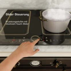 Victoria 4 Flex Induktionskochfeld Einbau 7000W 2 Flexzonen Timer -Klarstein 10040201 de 0005 usp