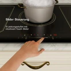 Victoria 5 Flex Induktionskochfeld Einbau 7400W 2 Flexzonen Timer -Klarstein 10040203 de 0005 usp