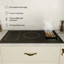 Victoria 5 Flex Induktionskochfeld Einbau 7400W 2 Flexzonen Timer -Klarstein 10040203 de 0006 usp