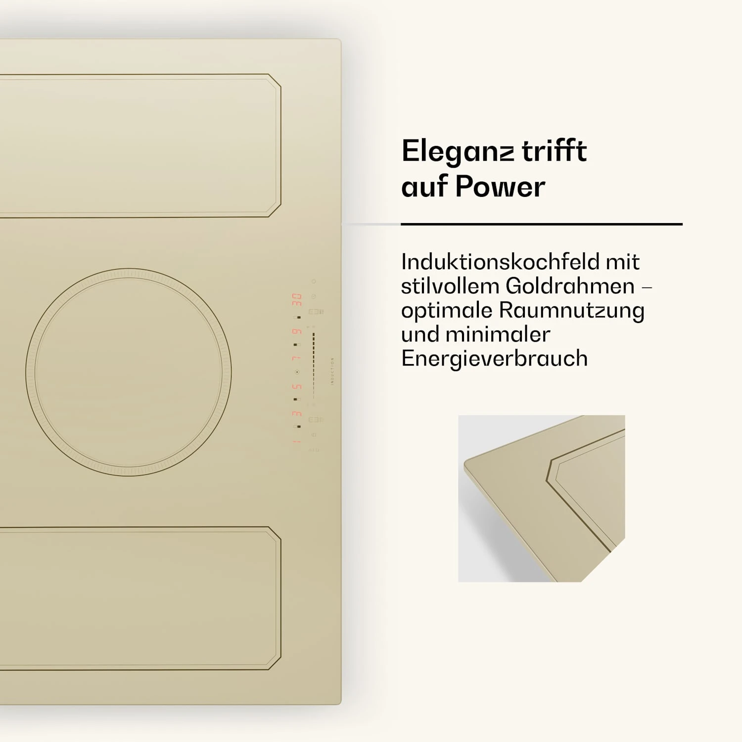 Victoria 5 Flex Induktionskochfeld Einbau 7400W 2 Flexzonen Timer 6 Victoria 5 Flex Induktionskochfeld Einbau 7400W 2 Flexzonen Timer – Bild 4