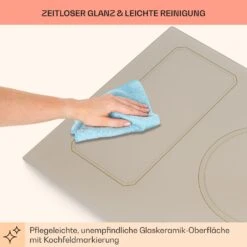 Victoria 5 Flex Induktionskochfeld Einbau 7400W 2 Flexzonen Timer 18 Victoria 5 Flex Induktionskochfeld Einbau 7400W 2 Flexzonen Timer -Klarstein 10040204 de 0008 usp