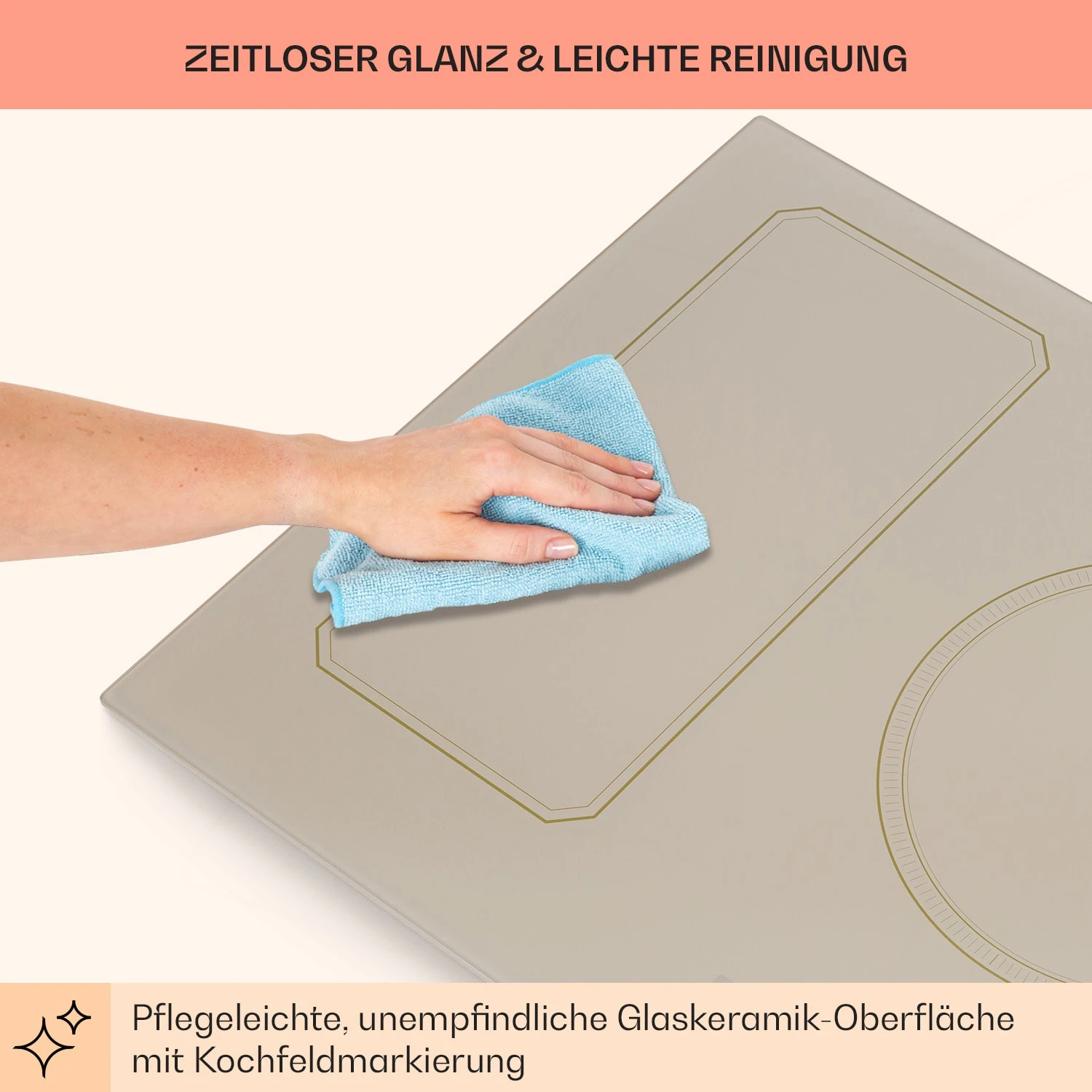 Victoria 5 Flex Induktionskochfeld Einbau 7400W 2 Flexzonen Timer 10 Victoria 5 Flex Induktionskochfeld Einbau 7400W 2 Flexzonen Timer – Bild 8