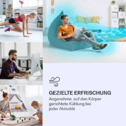 Skyscraper Ice Smart 4-in-1 Luftkühler & Ventilator WiFi 210m³/h Fernbedienung 14 Skyscraper Ice Smart 4-in-1 Luftkühler & Ventilator WiFi 210m³/h Fernbedienung -Klarstein 10040205 de 0005 logo